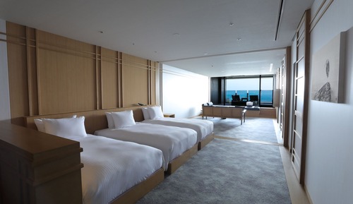 Junior Suite Triple Room With open-air-bath, Non Smoking