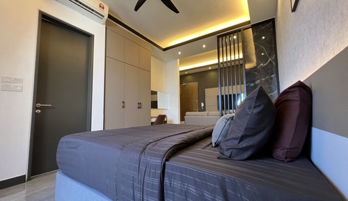 Premium Studio, 1 King Bed, Bathtub, Sea View