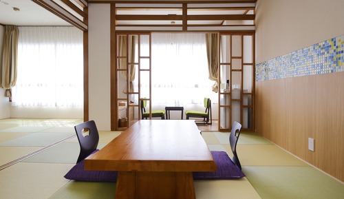 [Comfort Floor Seiryu no Mori] Japanese-Style Room (Night View Side), Non Smoking
