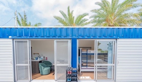 Family Studio, Multiple Beds, Bathtub, Partial Ocean View