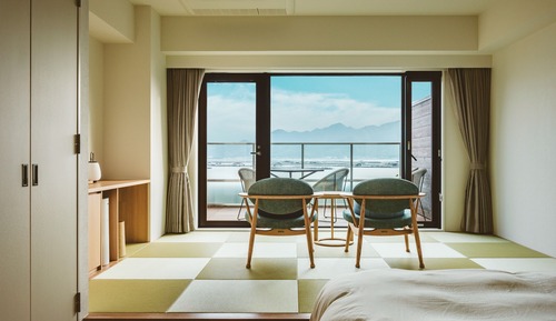 Japanese Western-style Room with Balcony, Non Smoking, No Private Bathroom