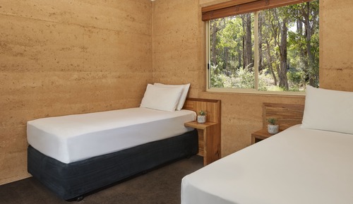 Two room Queen Bed & Twin Chalet