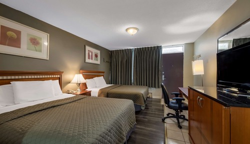 Suite, 2 Double Beds, Kitchenette