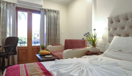 Premium with balcony and pool view room