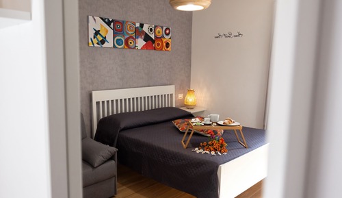Deluxe Quadruple Room, 1 King Bed with Sofa bed