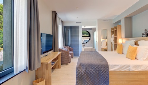 Executive Double Room, 1 King Bed, Private Bathroom, Garden Area