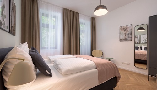 Two-Bedroom Comfort Suite with balcony