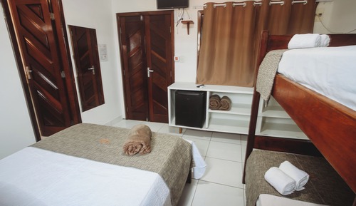 Executive Quadruple Room, Lanai, Beach View