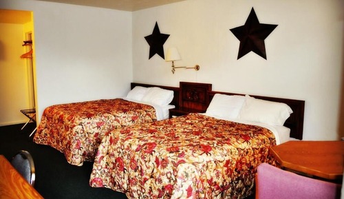 Standard Room, 2 Double Beds, Refrigerator & Microwave