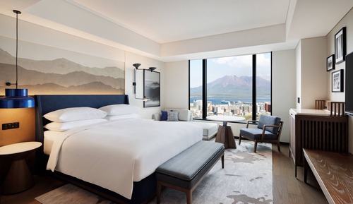 Deluxe Room, 1 King Bed with Sofa bed, Non Smoking (Sakurajima view)