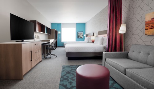 Studio, 2 Queen Beds, Accessible, Bathtub (Mobility & Hearing)