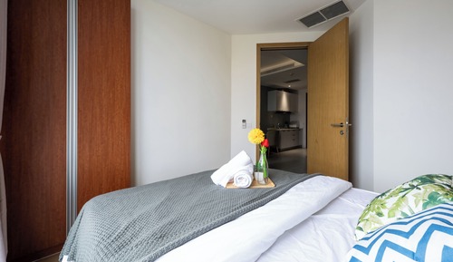 Basic Apartment, 2 Bedrooms, Balcony, City View