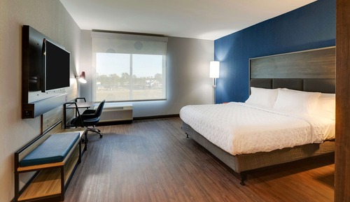 Room, 1 King Bed, Accessible (Mobility & Hearing, Roll-In Shower)