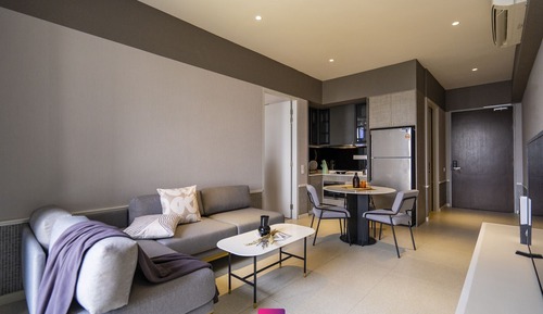 Executive Apartment, 2 Bedrooms, City View