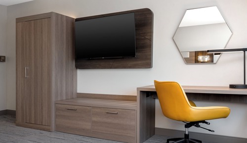 Standard Room, 1 King Bed, Roll-in Shower (Mobility Accessible)