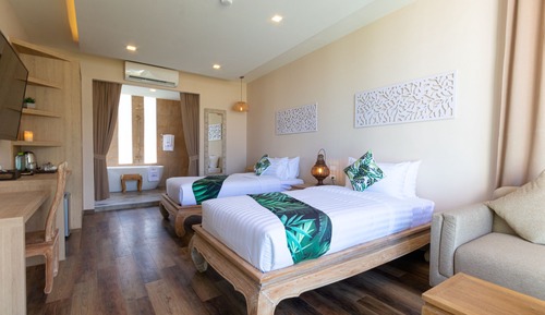 Deluxe Villa Seaside, 2 Single