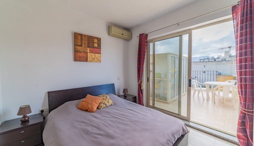 Basic Apartment, 1 Double Bed with Sofa bed, Sea View
