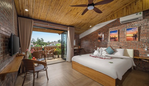 Deluxe Double Room, Garden View
