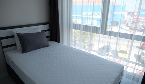 Business Apartment, 1 Large Twin Bed, City View