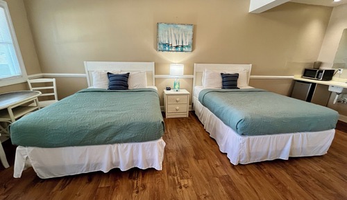 Family Double Room, 2 Queen Beds, Ocean View