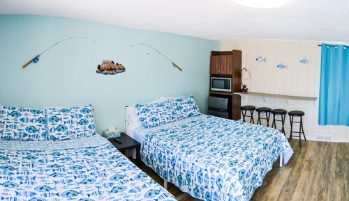 Basic Room, 2 Double Beds, Non Smoking