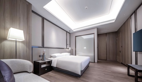 Standard Room, 1 King Bed, Bathtub, City View