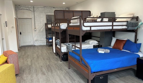 Traditional Shared Dormitory, Mixed Dorm (BOTTOM BUNK FULL SIZE FOR TWO )