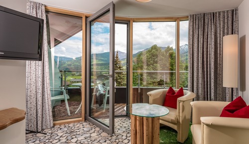 Doppelzimmer Hauser Kaibling mit Balkon