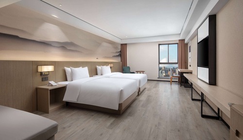 Deluxe Room, 2 Double Beds, Non Smoking