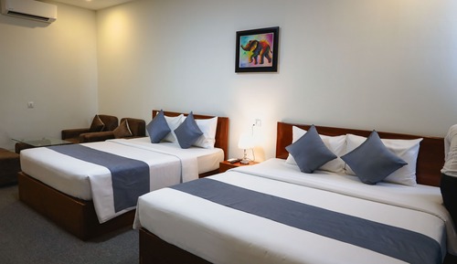 Family Double Room, 2 Bedrooms, City View