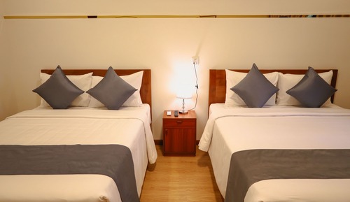 City Double or Twin Room, 2 Queen Beds, Non Smoking, City View