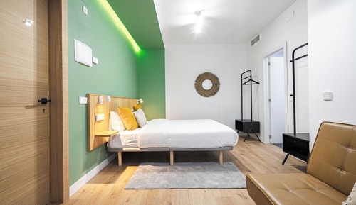 Triple Room, 1 Double Bed with Sofa bed