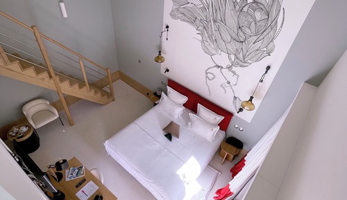 Family Suite, Multiple Beds, Courtyard Area