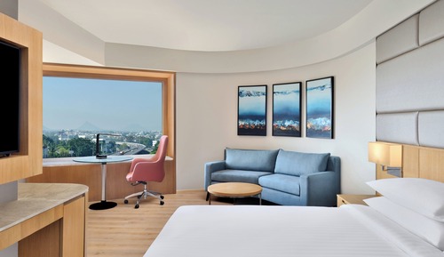 Studio, 1 King Bed with Sofa bed
