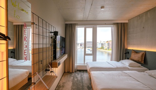 Twin Room, 2 Twin Beds, Sea View