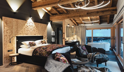 Penthouse Suite (Bergfeuer), Mountain View, Terrace, Sauna, Whirlpool