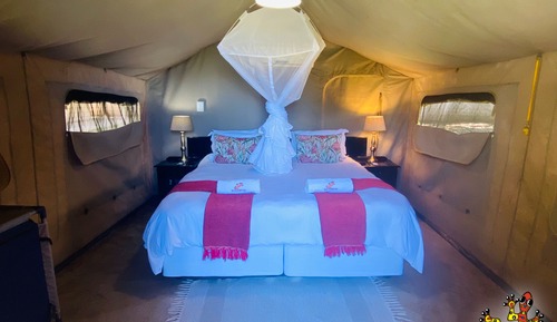Luxury Tent, Shared Bathroom, River View