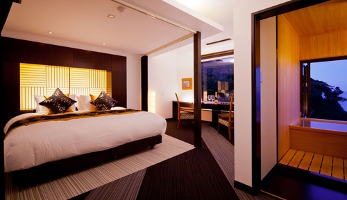 King 201, Open-Air Bath, Optional meals in room