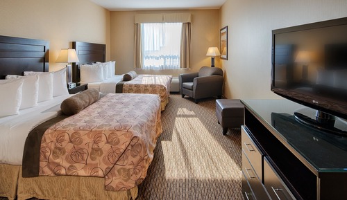 Standard Room, 2 Queen Beds, Non Smoking (with Sofabed)