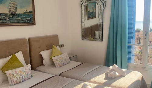 Twin Room, Sea View