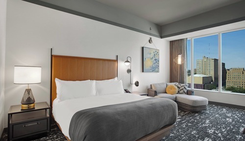 Room, 1 King Bed, Non Smoking, City View (Mobility Accessible, Roll-in Shower)