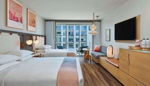 Room, 2 Queen Beds, Accessible, Ocean View
