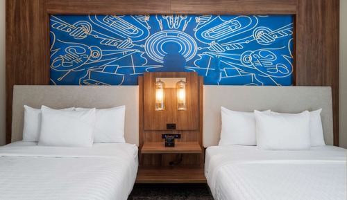 Room, 2 Queen Beds, Accessible, Non Smoking (Tub w/ Grab Bars)