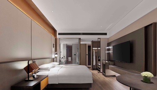 Club Room, 1 King Bed, Lake View