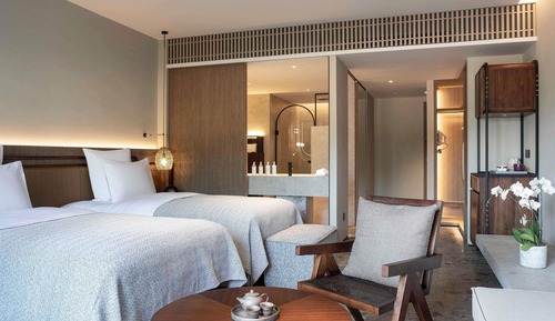 Deluxe Terrace  Twin Bed Room with Kaleidoscope View