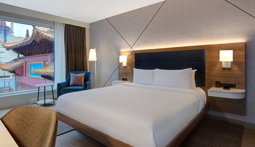 Room, 1 King Bed, Refrigerator & Microwave