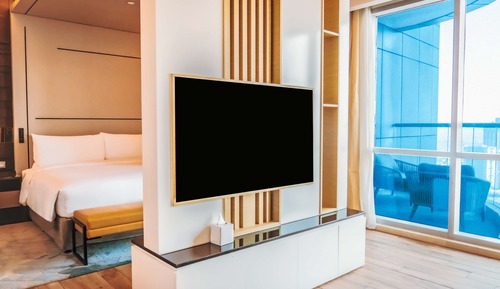Deluxe Studio, 1 King Bed with Sofa