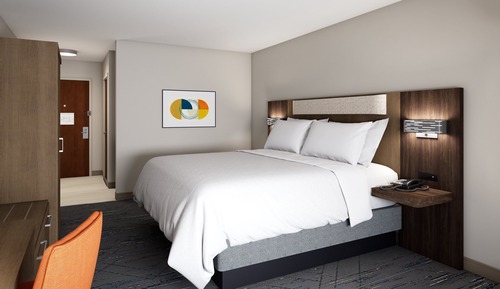 Standard Room, 1 King Bed, Roll-in Shower (Communications Accessible)
