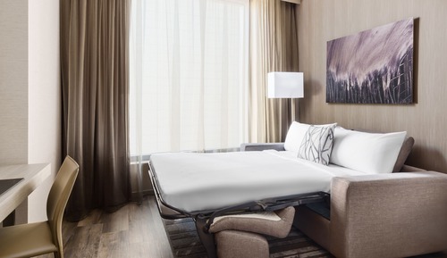 Room, 1 King Bed with Sofa bed, Non Smoking, City View