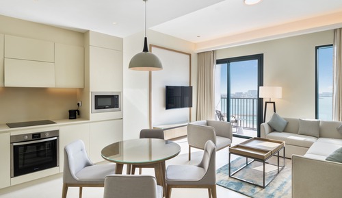 Deluxe Apartment, 2 Bedrooms, Sea View